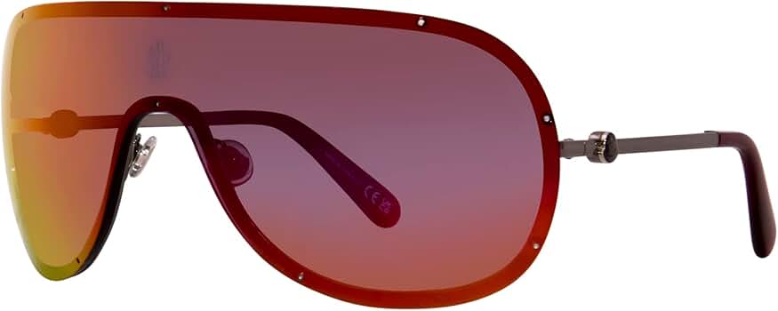 Amazon.com: Moncler Sunglasses ML 0256 Avionn 14U Silver